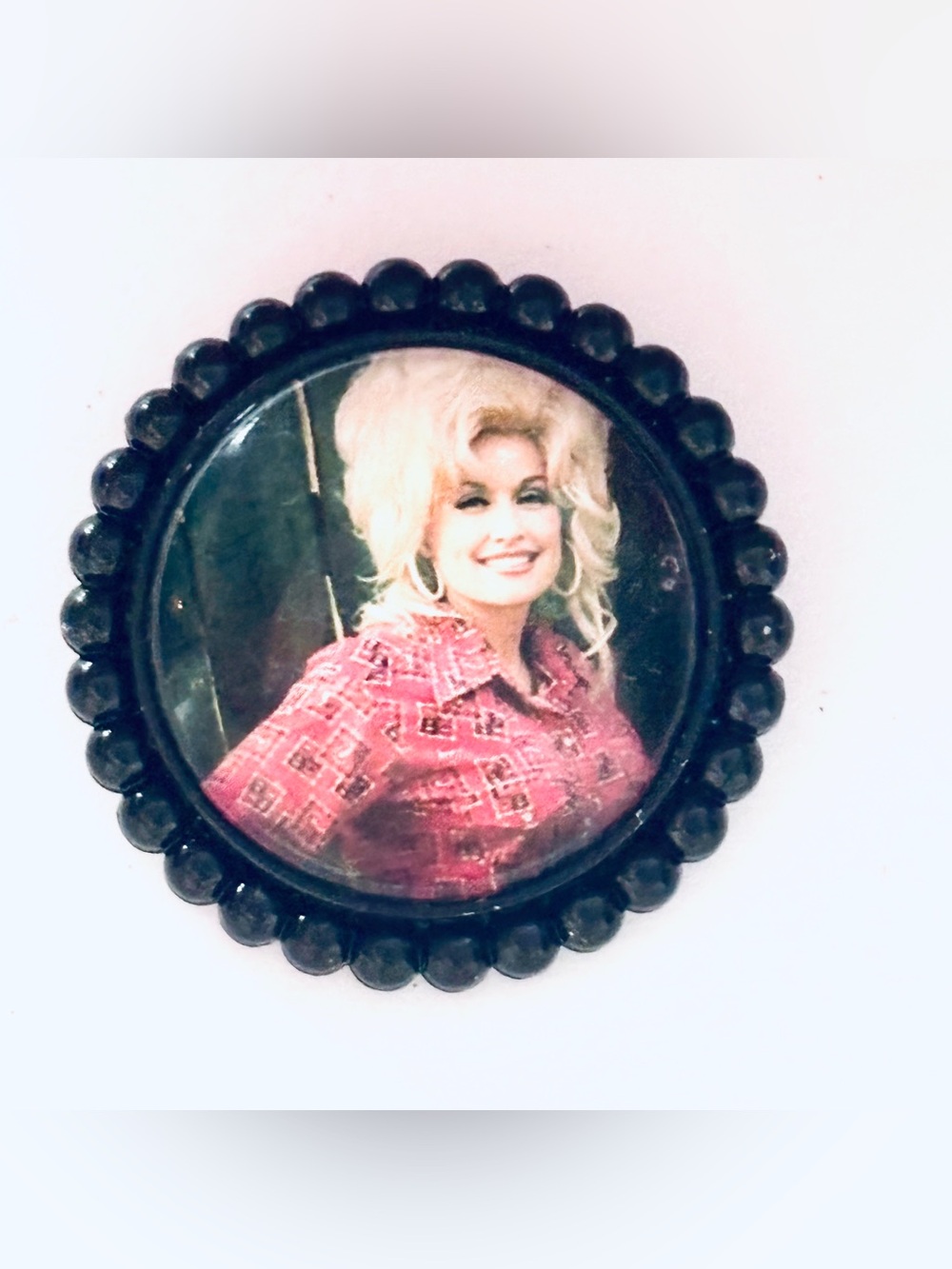 Dolly Parton Retro Brooch, NWT